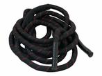 Crossmaxx Premium Battle rope l 12m l 3.7cm l zwart, Sport en Fitness, Fitnessmaterialen, Verzenden, Nieuw, Battle rope