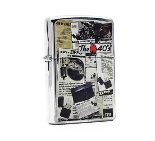 Zippo The 40's, Verzamelen, Rookartikelen, Aanstekers en Luciferdoosjes, Aansteker, Verzenden