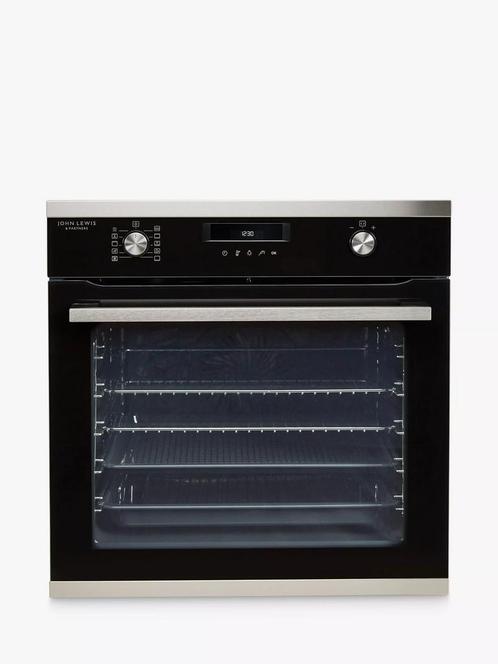 John Lewis JLBIOS645 Inbouw Oven 60 cm RVS met Stoomfunctie, Witgoed en Apparatuur, Ovens, Inbouw, Nieuw, Ophalen of Verzenden