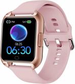 Roze Smartwatch voor Dames met 1.4”HD Touchscreen, Fitnes., Sieraden, Tassen en Uiterlijk, Nieuw, Verzenden