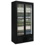 Koelkast met 2 glazen schuifdeuren - Polar - 490 liter -, Verzenden, Nieuw in verpakking