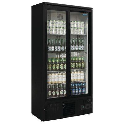 Koelkast met 2 glazen schuifdeuren - Polar - 490 liter -, Zakelijke goederen, Horeca | Keukenapparatuur, Nieuw in verpakking, Verzenden