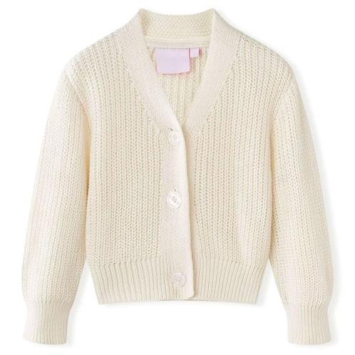vidaXL Kindervest gebreid 92 sneeuwwit, Kinderen en Baby's, Kinderkleding | Overige, Nieuw, Verzenden
