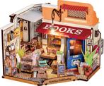 Robotime Corner Bookstore DIY Miniatuur Knutselen, Verzenden, Nieuw