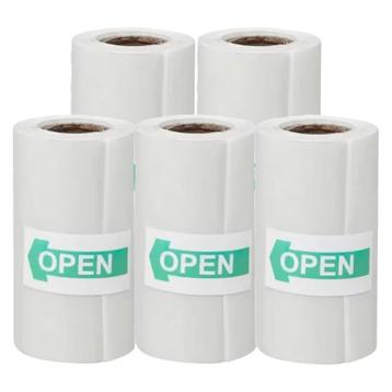 Navulling Mini Pocket Printer - Thermisch Sticker - 57x3m - beschikbaar voor biedingen