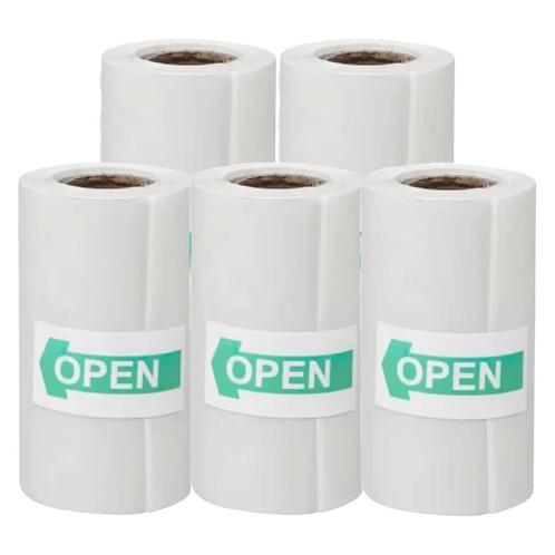 Navulling Mini Pocket Printer - Thermisch Sticker - 57x3m -, Computers en Software, Printerbenodigdheden, Nieuw, Verzenden