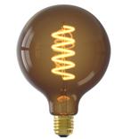 Calex LED Globelamp G125 E27 4W 120lm 1800K Natural Bruin..., Huis en Inrichting, Lampen | Overige, Nieuw, Ophalen of Verzenden