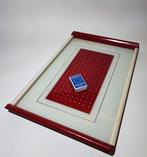 Rufra Wasungen - Dienblad - Bauhaus - Hout met glas - DDR, Antiek en Kunst