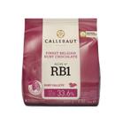 Callebaut Chocolade Callets Ruby (RB1) 400g, Verzenden, Nieuw