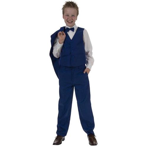 Kinderkostuum Koningsblauw-122/128 NIEUW, Kinderen en Baby's, Kinderkleding | Maat 128, Jongen, Nieuw, Ophalen of Verzenden
