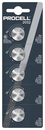 Duracell Procell 5x CR2032 Lithium knoopcel, Nieuw
