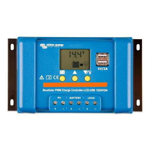 Victron BlueSolar PWM 12/24V-10A LCD&amp;USB, Auto-onderdelen, Accu's en Toebehoren, Ophalen of Verzenden