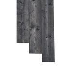 Vuren steigerplank zwart geïmpregneerd 30x195x1000mm, Doe-het-zelf en Verbouw, Hout en Planken, Ophalen of Verzenden, Nieuw, Vuren