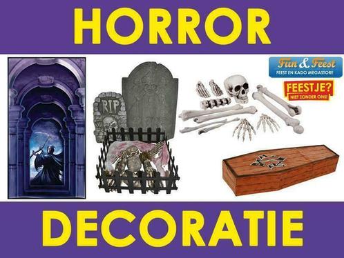 Ruim aanbod horror decoratie en versiering, Hobby en Vrije tijd, Feestartikelen, Nieuw, Verzenden