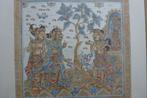 Kamasan Schildering - Bali - Indonesië - 20e eeuw, Antiek en Kunst