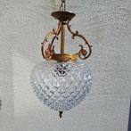 Plafondlamp - Glas, Messing - Regency Style, Antiek en Kunst, Curiosa en Brocante
