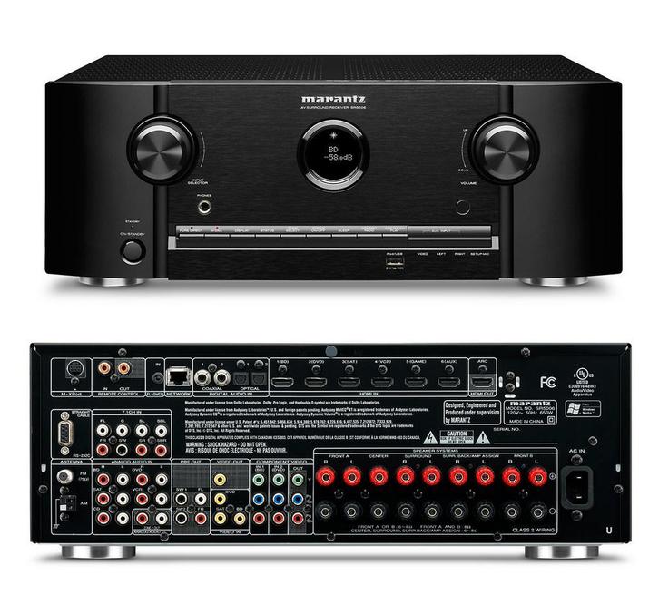 Marantz SR5006 - 7.1 AV-receiver met 6 HDMI-ingangen, Audio, Tv en Foto, Versterkers en Receivers, Zo goed als nieuw, Marantz