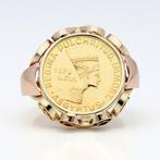 Ring - 14 karaat Geel goud, Roségoud - Nefertiti, Nieuw