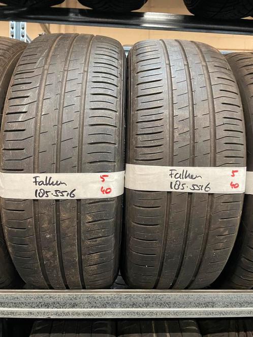 185-55-16 Falken Zomerbanden 5mm Incl Montage 185 55 16, Auto-onderdelen, Banden en Velgen, 16 inch, Zomerbanden, 185 mm, Personenwagen