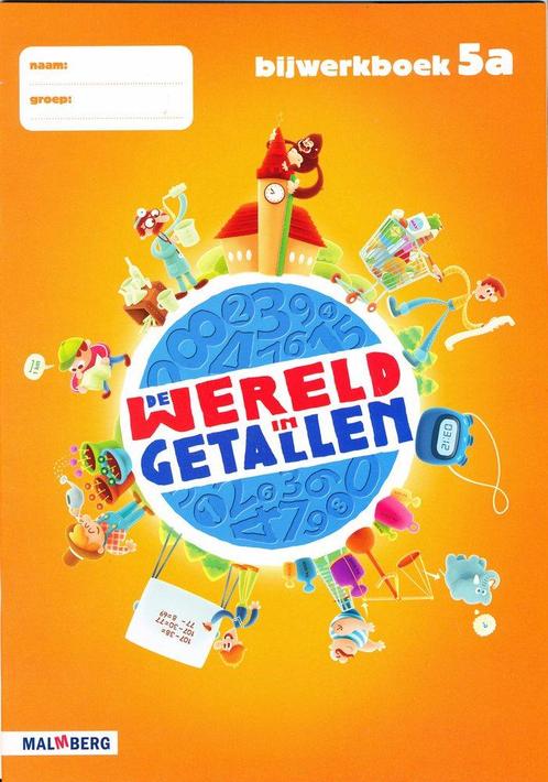 De wereld in Getallen versie 4 bijwerkboek 5A  (per pak 5 st, Boeken, Schoolboeken, Nieuw, Verzenden