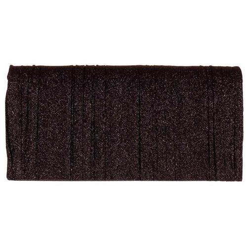 Avondtasje/Gala - Glitter Zwart Plisse - Envelopmodel - Magn, Sieraden, Tassen en Uiterlijk, Tassen | Damestassen, Zwart, Nieuw