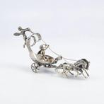 Argentor - Engelenwagen - Miniatuur figuur - .835 zilver, Antiek en Kunst