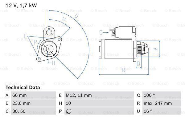 Startmotor / Starter AUDI A4 B8,Avant,Allroad (2.0 TDI,..., Auto-onderdelen, Motor en Toebehoren, Nieuw, Ophalen of Verzenden