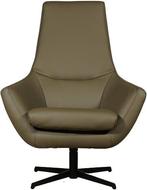 Leren draaifauteuils - Echt leer, Modern, Comfortabel en ki, Huis en Inrichting, Fauteuils, Nieuw, Ophalen of Verzenden, 75 tot 100 cm