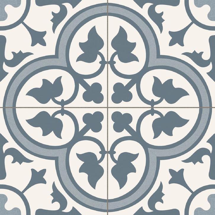 Vloertegel/Wandtegel Blauw 45x45cm (Muurtegels), Doe-het-zelf en Verbouw, Tegels, 40 tot 60 cm, 40 tot 60 cm, 10 m² of meer, Nieuw