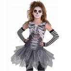 Verkleedkleding -carnaval - amscan skelet jurk - meisje -, Nieuw, Verzenden