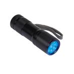 UV zaklamp - 9x UV LED - aluminium behuizing, Ophalen of Verzenden, Nieuw