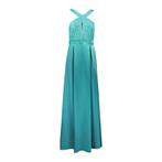 Rinascimento • pauw groene maxi jurk • M, Kleding | Dames, Jurken, Maat 38/40 (M), Verzenden, Rinascimento, Nieuw