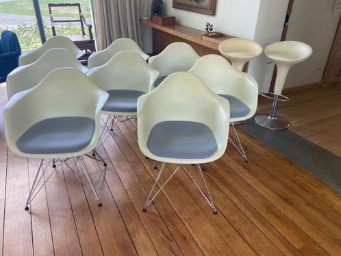 Vitra - Charles & Ray Eames - Stoel (8) - DAR - Kunststof, Antiek en Kunst, Antiek | Meubels | Stoelen en Banken