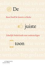 De juiste toon 9789046906637 Saarein te Brake, Boeken, Verzenden, Gelezen, Saarein te Brake