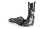Linea Zeta Cowboy laarzen in maat 42 Zwart | 10% extra, Kleding | Dames, Schoenen, Verzenden, Zwart, Zo goed als nieuw, Linea Zeta
