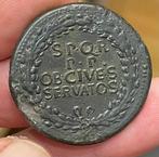 Romeinse Rijk. Caligula (37-41 n.Chr.). Sestertius Roma -