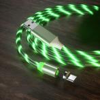 USB 2.0 - USB-C Magnetische Oplaadkabel 1 Meter Gevlochten, Verzenden, Nieuw