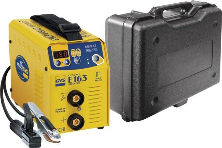 Gys GYSMI E163 met accessoires Elektrode lasapparaat MMA, Doe-het-zelf en Verbouw, Gereedschap | Lasapparaten, Nieuw, Ophalen of Verzenden