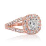 Ring - 18 karaat Roségoud - 2.54ct. tw. Diamant (Natuurlijk), Nieuw