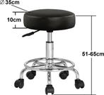 Casaria - Hoogte Verstelbaar Rolkruk 51- 65cm Zithoogte Z..., Verzenden, Nieuw in verpakking