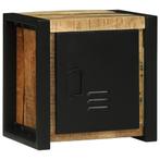 vidaXL Badkamer Wandkast 40x30x40 cm Massief Hout Ruw Mango, Verzenden, Nieuw