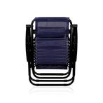 Ligstoel tuin - ligbed - 175x67x108 cm - donkerblauw, Tuin en Terras, Ophalen of Verzenden, Nieuw