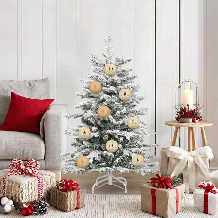 vidaXL Kerstbal Set 15 pcs Goud XL, Diversen, Kerst, Nieuw, Verzenden