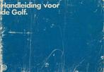 1978 Volkswagen Golf 1 Handleiding Nederlands, Auto diversen, Handleidingen en Instructieboekjes, Verzenden