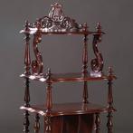 etagier ca 1865 met gestoken lier in de kroon No982235#, Antiek en Kunst, Ophalen of Verzenden