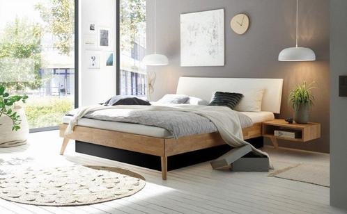 Waterbed Pesaro massief eiken 90x200, Huis en Inrichting, Slaapkamer | Waterbedden, Nieuw, Gestabiliseerd, Tweepersoons, Verzenden
