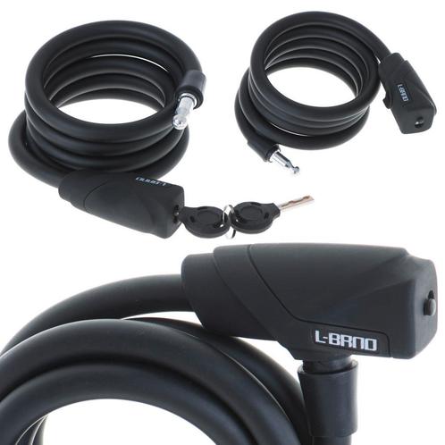 L-BRNO Fiets veiligheidsslot 150 cm - Fiets Touwslot -, Fietsen en Brommers, Fietsaccessoires | Overige Fietsaccessoires, Ophalen of Verzenden