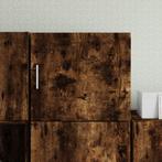 vidaXL Wandkast 45x42,5x40 cm bewerkt hout gerookt, Huis en Inrichting, Kasten | Buffetkasten, Minder dan 50 cm, Verzenden, Nieuw