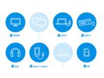 BleuBuilt USB C 7 in 1 iPad-dockingstation,, Computers en Software, Apple iPads, Verzenden, Zo goed als nieuw