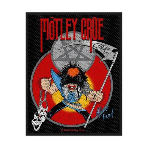 Mötley Crüe Allister Fiend patch officiële merchandise, Verzamelen, Muziek, Artiesten en Beroemdheden, Kleding, Nieuw, Ophalen of Verzenden